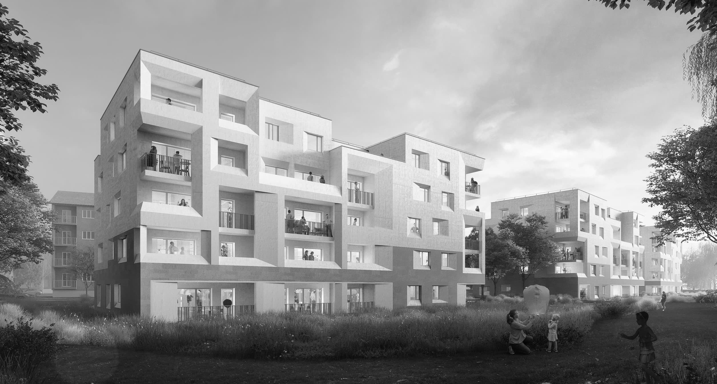 Construction de 78 logements à La Celle Saint Cloud (78)