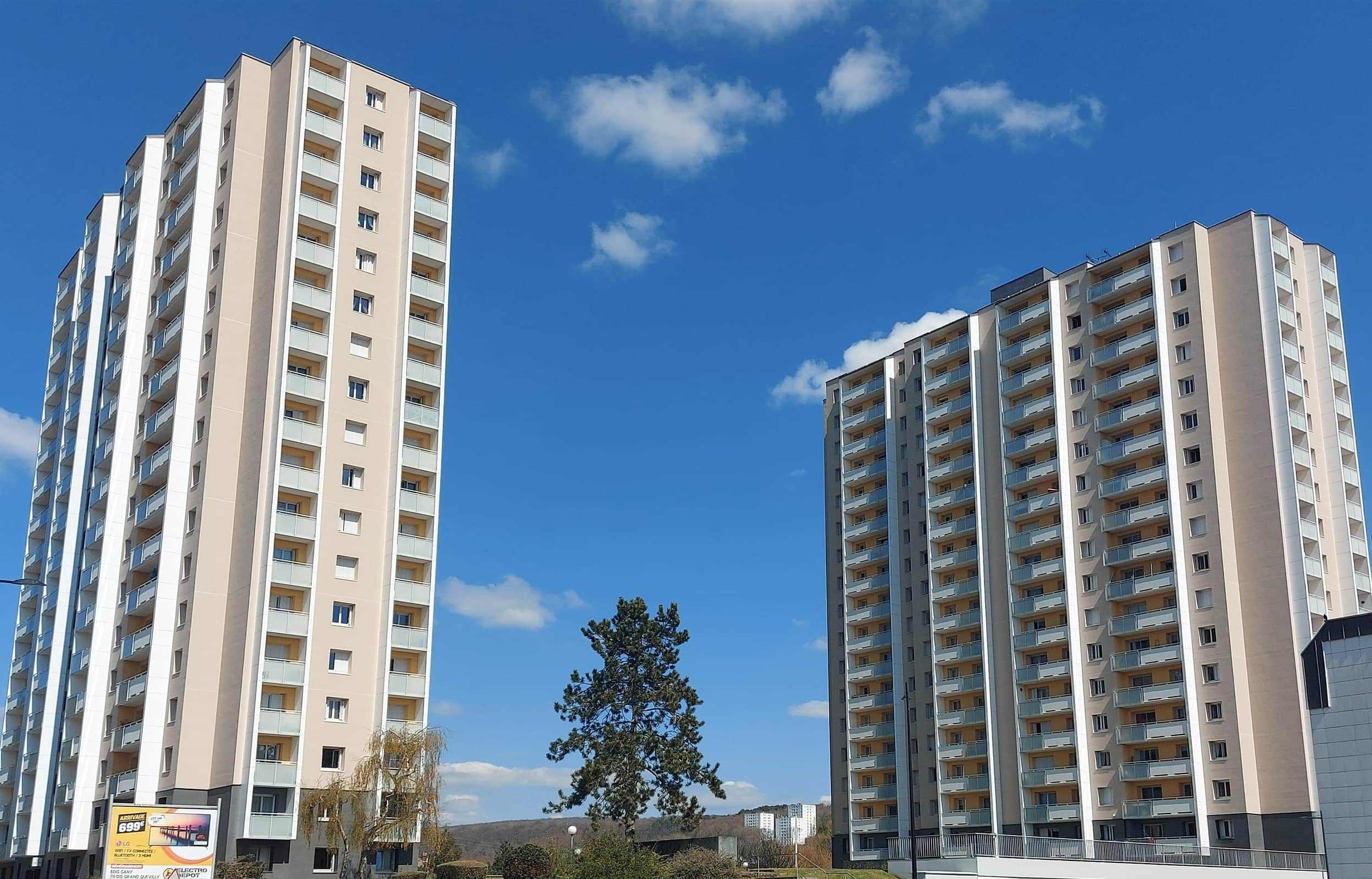 Réhabilitation de 286 logements des résidences Auvergne et Bourbonnais à Maromme  (76)